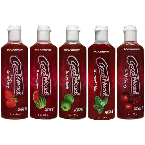 Doc Johnson Good Head Ultimate Blow Job Gel 5 Pack