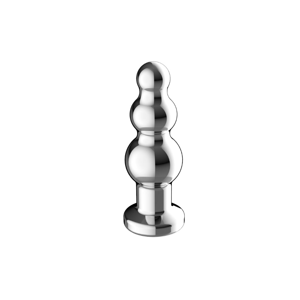 Toosh Remote Controlled Metal Vibrating Anal Beads
