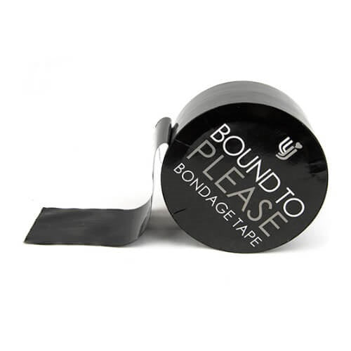 Bound to Please Bondage Tape Black